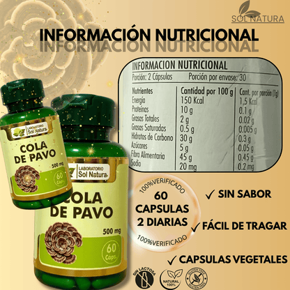 Cola De Pavo Chile® Compra 1 +  Obsequio🎁